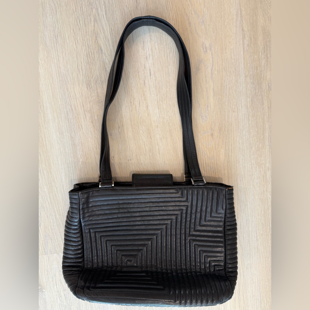 Bally Italian Quilted Leather Tote - Picture 2 of 16